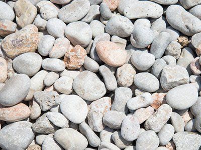 White pebble